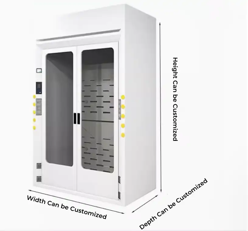 Double Door Walk In Fume Hood supplier Double Door Walk In Fume Hood supplier