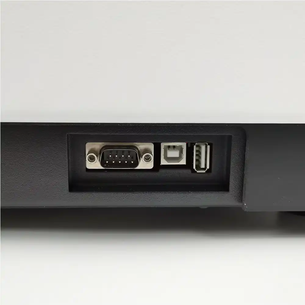 Standard USB ports for data transfer