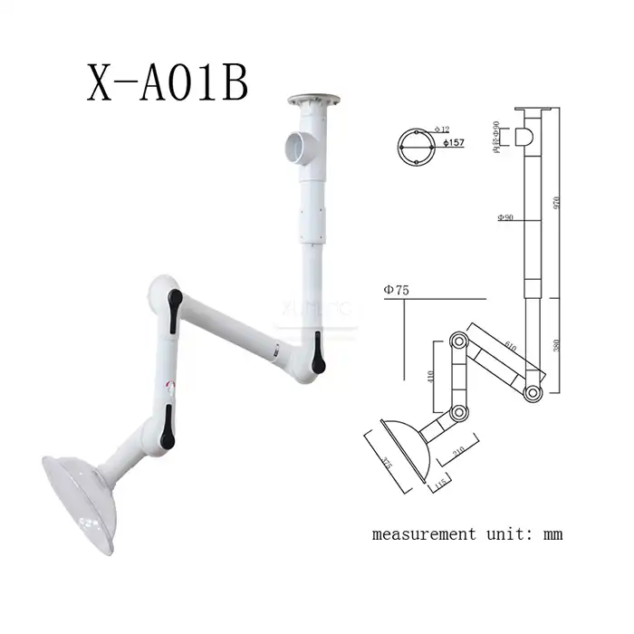 Cududda Fume Extractor Arm PP